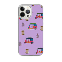 Load image into Gallery viewer, Auto, Earrings, and Chai Purple Phone Case: iPhone