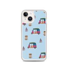 Load image into Gallery viewer, Auto, Earrings, and Chai Blue Phone Case: iPhone
