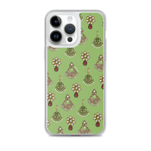 Load image into Gallery viewer, Desi Earrings Green Phone Case: iPhone