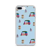 Load image into Gallery viewer, Auto, Earrings, and Chai Blue Phone Case: iPhone