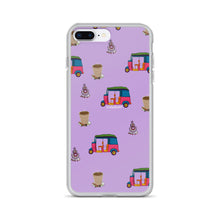 Load image into Gallery viewer, Auto, Earrings, and Chai Purple Phone Case: iPhone