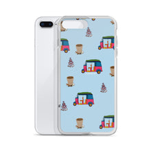 Load image into Gallery viewer, Auto, Earrings, and Chai Blue Phone Case: iPhone