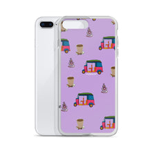Load image into Gallery viewer, Auto, Earrings, and Chai Purple Phone Case: iPhone