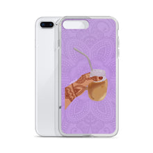 Load image into Gallery viewer, Iced Coffee Mendhi Hands Phone Case: iPhone