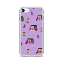 Load image into Gallery viewer, Auto, Earrings, and Chai Purple Phone Case: iPhone