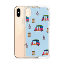 Load image into Gallery viewer, Auto, Earrings, and Chai Blue Phone Case: iPhone