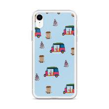 Load image into Gallery viewer, Auto, Earrings, and Chai Blue Phone Case: iPhone