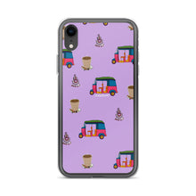 Load image into Gallery viewer, Auto, Earrings, and Chai Purple Phone Case: iPhone