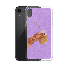 Load image into Gallery viewer, Iced Coffee Mendhi Hands Phone Case: iPhone