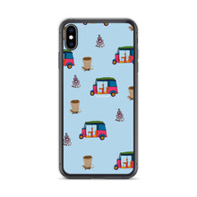 Load image into Gallery viewer, Auto, Earrings, and Chai Blue Phone Case: iPhone