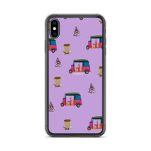 Load image into Gallery viewer, Auto, Earrings, and Chai Purple Phone Case: iPhone