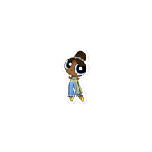 Load image into Gallery viewer, Desi Powerpuff Girl Sticker- Bubbles