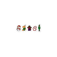 Load image into Gallery viewer, Desi Christmas Elements Sticker