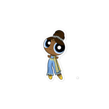 Load image into Gallery viewer, Desi Powerpuff Girl Sticker- Bubbles