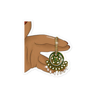 Load image into Gallery viewer, Hanging Desi Earring Sticker