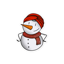 Load image into Gallery viewer, Desi Snowman Sticker