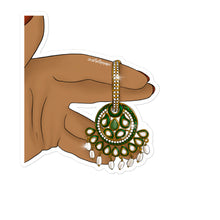 Load image into Gallery viewer, Hanging Desi Earring Sticker