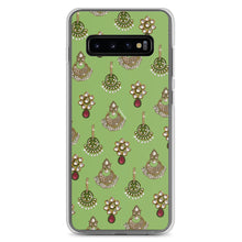 Load image into Gallery viewer, Desi Earrings Green Phone Case: Samsung