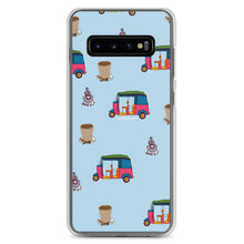 Load image into Gallery viewer, Auto, Earrings, and Chai Blue Phone Case: Samsung
