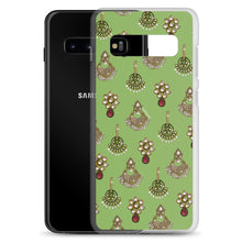 Load image into Gallery viewer, Desi Earrings Green Phone Case: Samsung