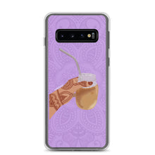 Load image into Gallery viewer, Iced Coffee Mendhi Hands Phone Case: Samsung