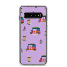 Load image into Gallery viewer, Auto, Earrings, and Chai Purple Phone Case: Samsung
