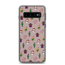 Load image into Gallery viewer, Desi Christmas Elements Gray Samsung Case