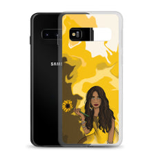 Load image into Gallery viewer, Sunflower Swirl Phone Case: Samsung