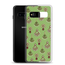Load image into Gallery viewer, Desi Earrings Green Phone Case: Samsung