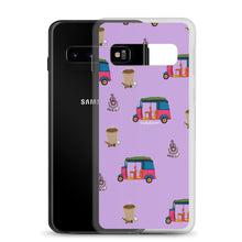 Load image into Gallery viewer, Auto, Earrings, and Chai Purple Phone Case: Samsung