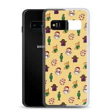 Load image into Gallery viewer, Desi Christmas Elements Yellow Samsung Case