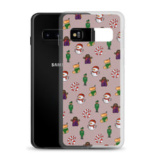 Load image into Gallery viewer, Desi Christmas Elements Gray Samsung Case