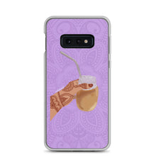 Load image into Gallery viewer, Iced Coffee Mendhi Hands Phone Case: Samsung