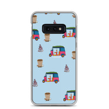 Load image into Gallery viewer, Auto, Earrings, and Chai Blue Phone Case: Samsung