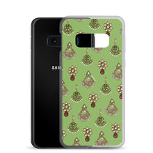 Load image into Gallery viewer, Desi Earrings Green Phone Case: Samsung