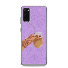 Load image into Gallery viewer, Iced Coffee Mendhi Hands Phone Case: Samsung