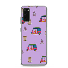 Load image into Gallery viewer, Auto, Earrings, and Chai Purple Phone Case: Samsung
