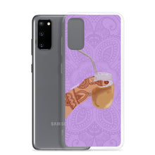 Load image into Gallery viewer, Iced Coffee Mendhi Hands Phone Case: Samsung
