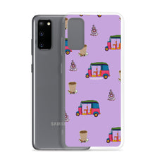 Load image into Gallery viewer, Auto, Earrings, and Chai Purple Phone Case: Samsung