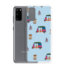 Load image into Gallery viewer, Auto, Earrings, and Chai Blue Phone Case: Samsung