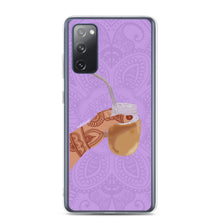 Load image into Gallery viewer, Iced Coffee Mendhi Hands Phone Case: Samsung