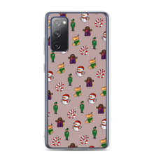 Load image into Gallery viewer, Desi Christmas Elements Gray Samsung Case