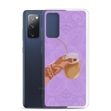 Load image into Gallery viewer, Iced Coffee Mendhi Hands Phone Case: Samsung