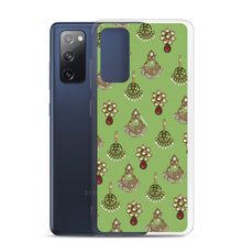 Load image into Gallery viewer, Desi Earrings Green Phone Case: Samsung
