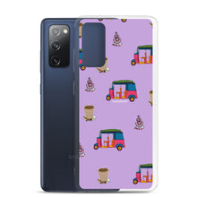 Load image into Gallery viewer, Auto, Earrings, and Chai Purple Phone Case: Samsung