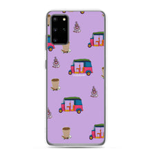 Load image into Gallery viewer, Auto, Earrings, and Chai Purple Phone Case: Samsung