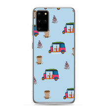 Load image into Gallery viewer, Auto, Earrings, and Chai Blue Phone Case: Samsung
