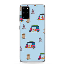 Load image into Gallery viewer, Auto, Earrings, and Chai Blue Phone Case: Samsung