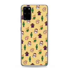 Load image into Gallery viewer, Desi Christmas Elements Yellow Samsung Case