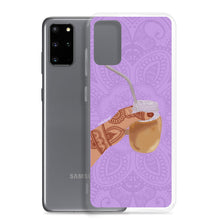 Load image into Gallery viewer, Iced Coffee Mendhi Hands Phone Case: Samsung